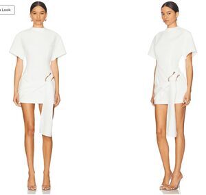 LIONESS MARTINI DRESS IN WHITE SIZE MEDIUM $79